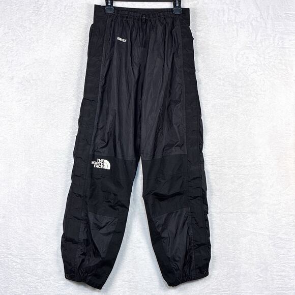 VTG 90s North Face Gore-Tex Mountain Light Pants Mens M Black Ski Winter Outdoor - Picture 1 of 14